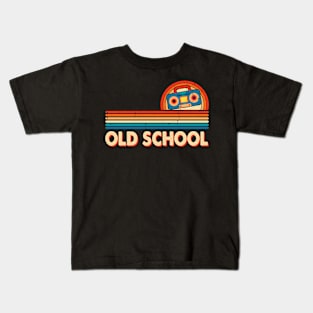 Old School T shirt For Women Kids T-Shirt